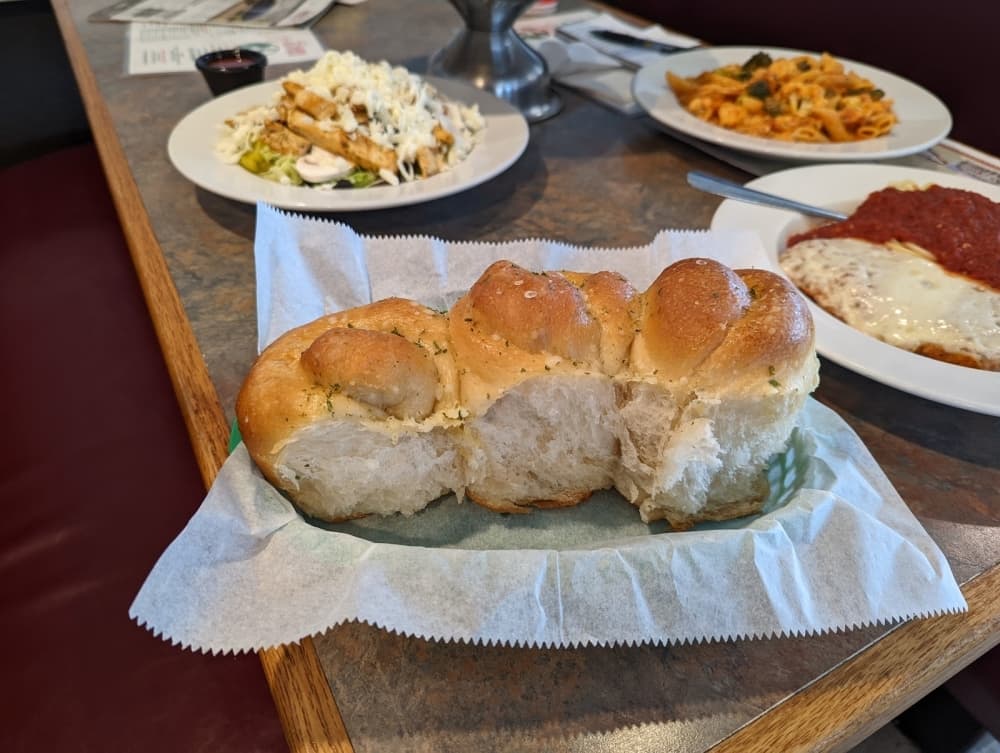 basket of rolls