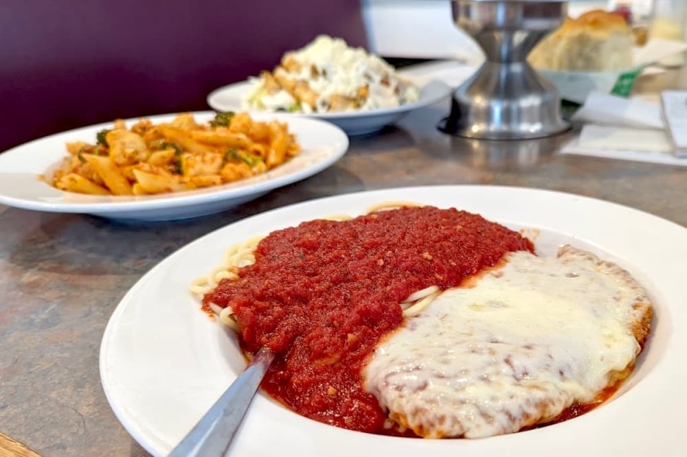 Chicken parmigiana (Carson Ganong/Community Impact)