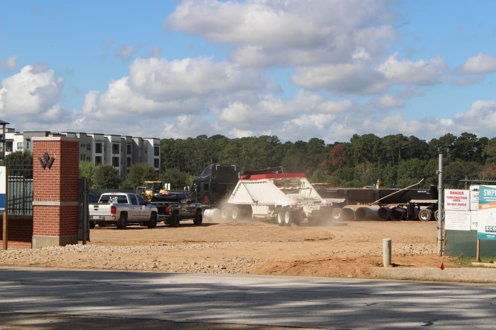 Camden Woodmill Creek under development on Sawdust Road as build-to-rent community