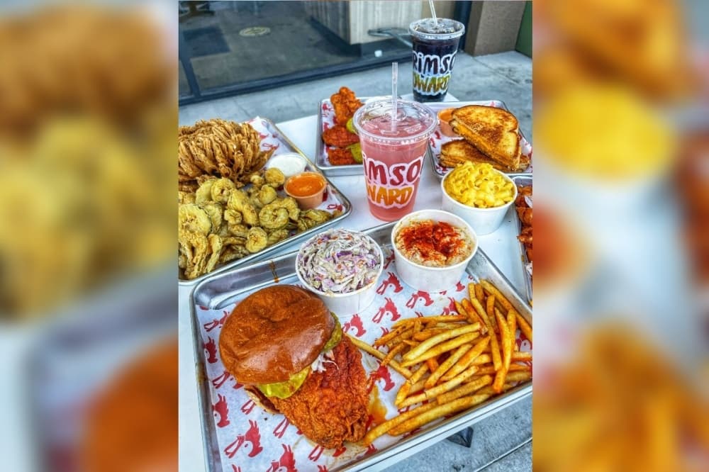 Crimson Coward’s menu will include Nashville hot chicken served in the form of tenders, wings, boneless breasts and sandwiches. (Courtesy Crimson Coward)
