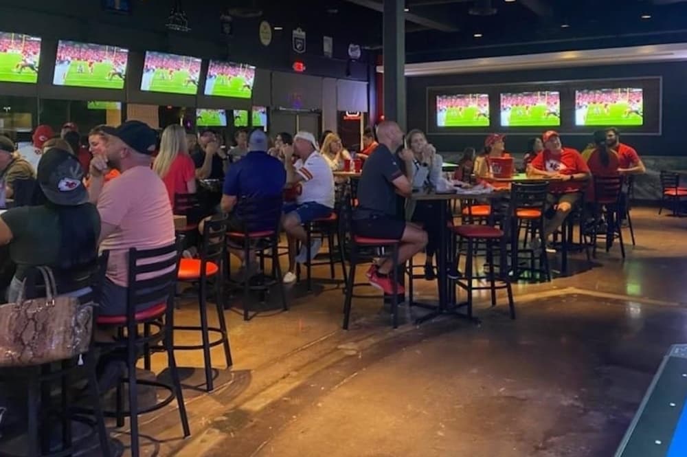 Newly opened Arrowhead Sports Grill in Plano has Kansas City Chiefs theme