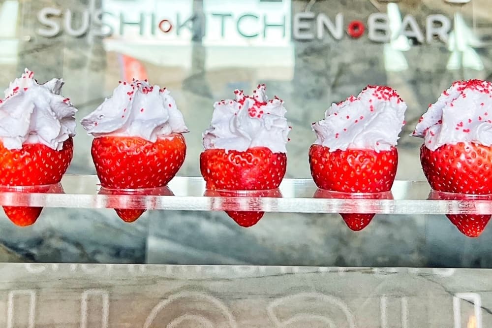 Contemporary Japanese dishes, speciality desserts and drinks served at Hush in Keller