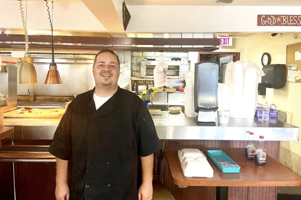 Local smokehouse J&J BBQ and Burgers offers pit-smoked meats, daily breakfast