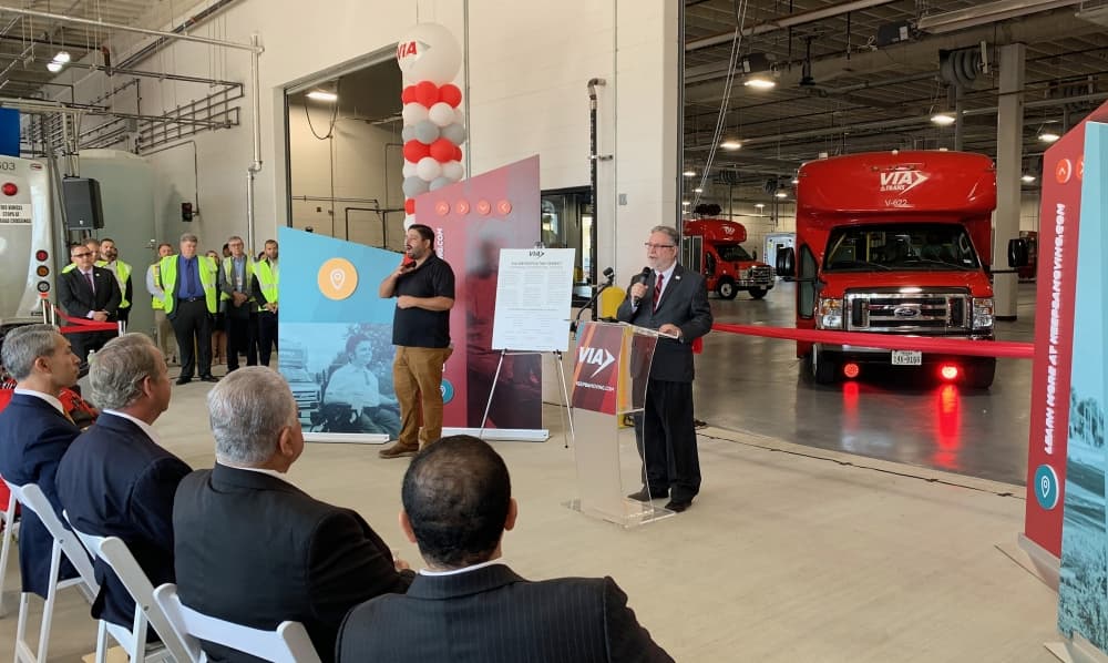 VIA Metropolitan District dedicates new VIAtrans Operations Center