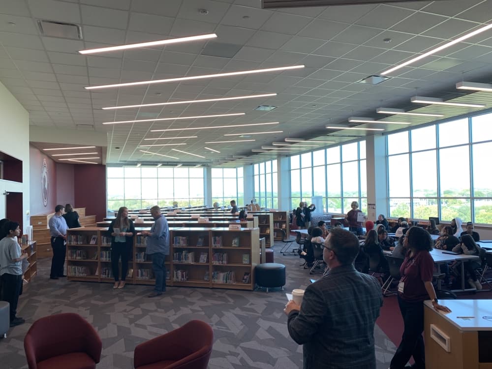 school library