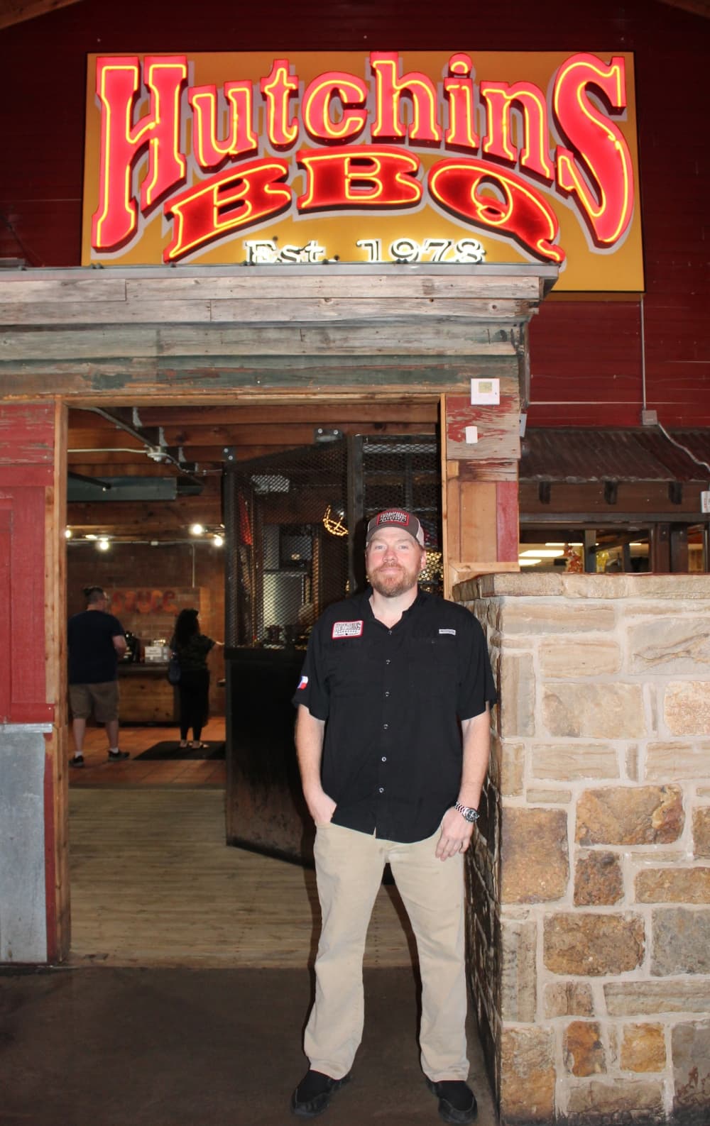 Tim Hutchins has owned Hutchins Barbecue in McKinney since 2002. (Karen Chaney/Community Impact)