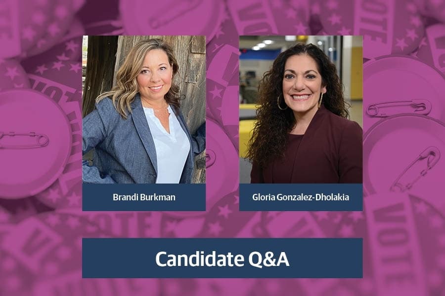 Election Q&A: Incumbent Gloria Gonzales-Dholakia, challenger Brandi Burkman vie for Leander ISD board of trustees Place 2