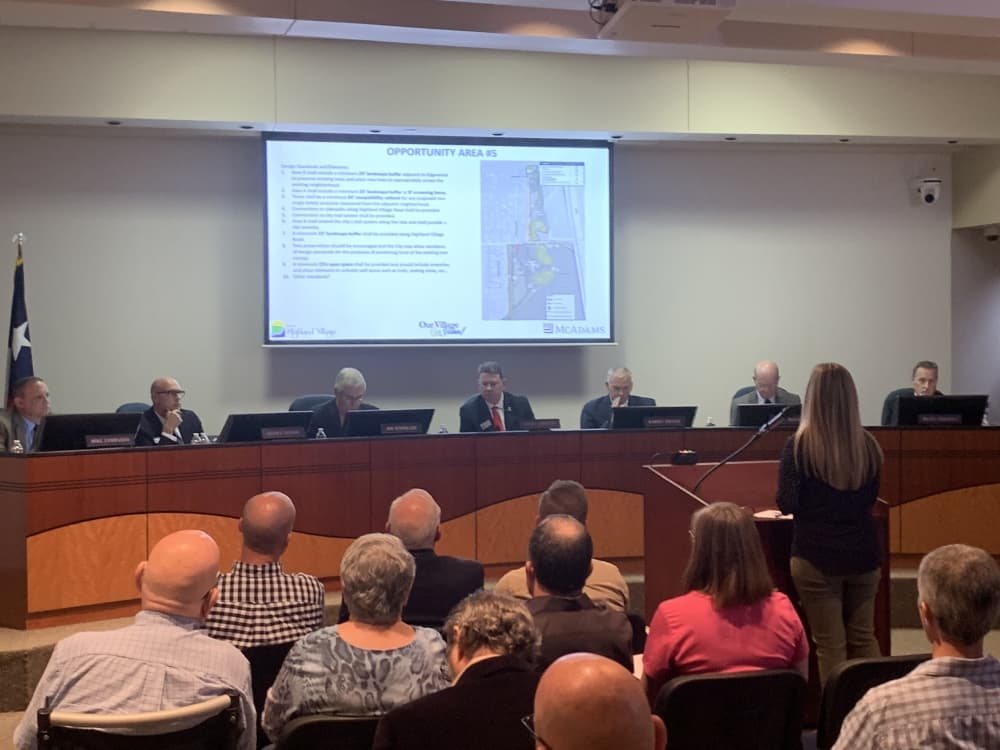 Highland Village City Council continues to discuss comprehensive plan