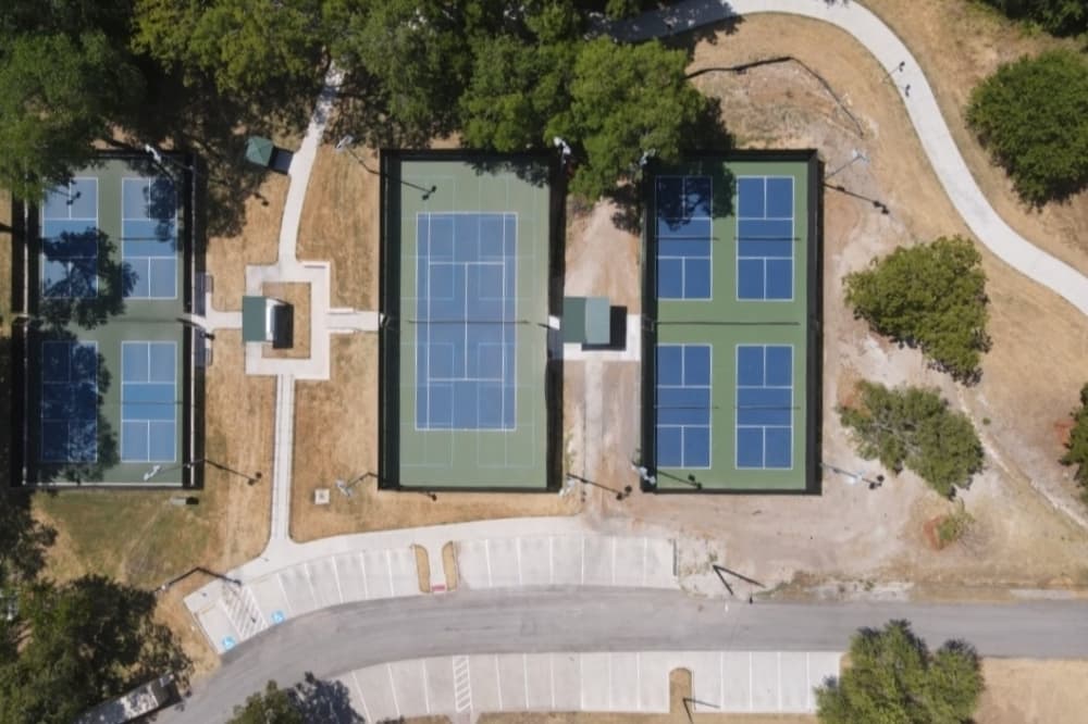 New pickleball courts open at McKinney’s Finch Park