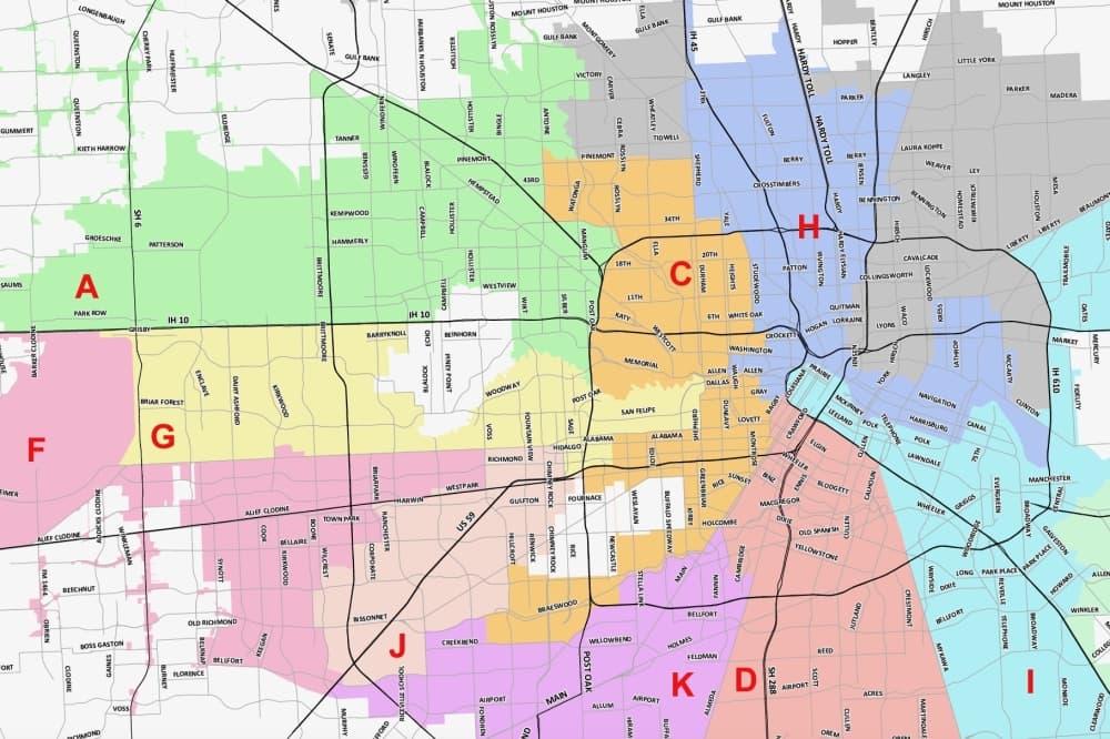 Houston City Council approves new district maps with last-minute changes to Freedmen's Town, Garden Oaks area