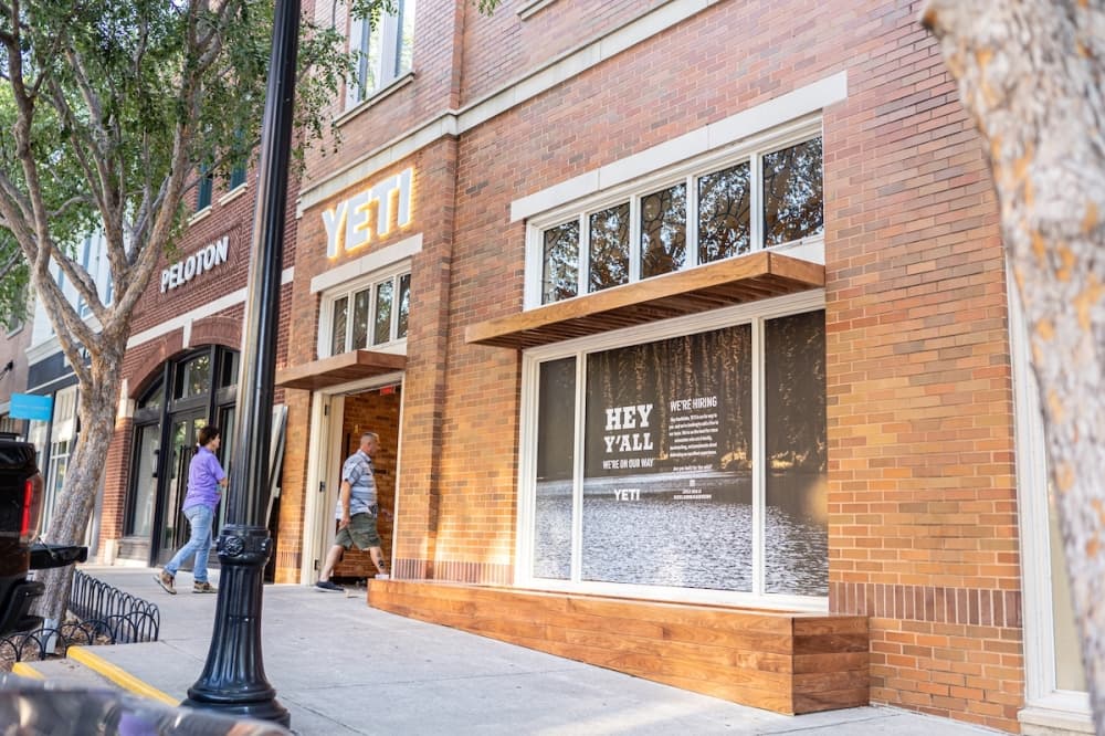 Yeti brings outdoor gear to Southlake Town Square