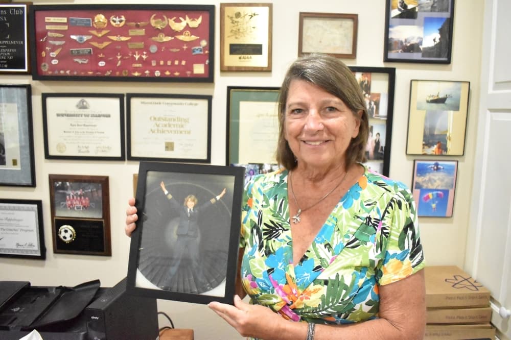 Get to know Magnolia resident Capt. Lynn Rippelmeyer, the first woman to fly a Boeing 747