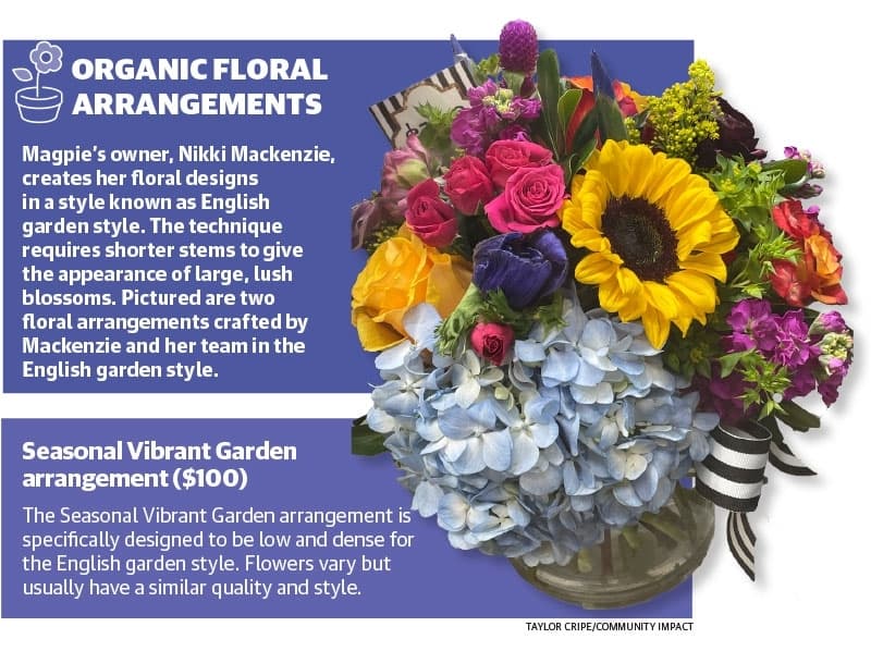 seasonal vibrant garden arrangement photo 