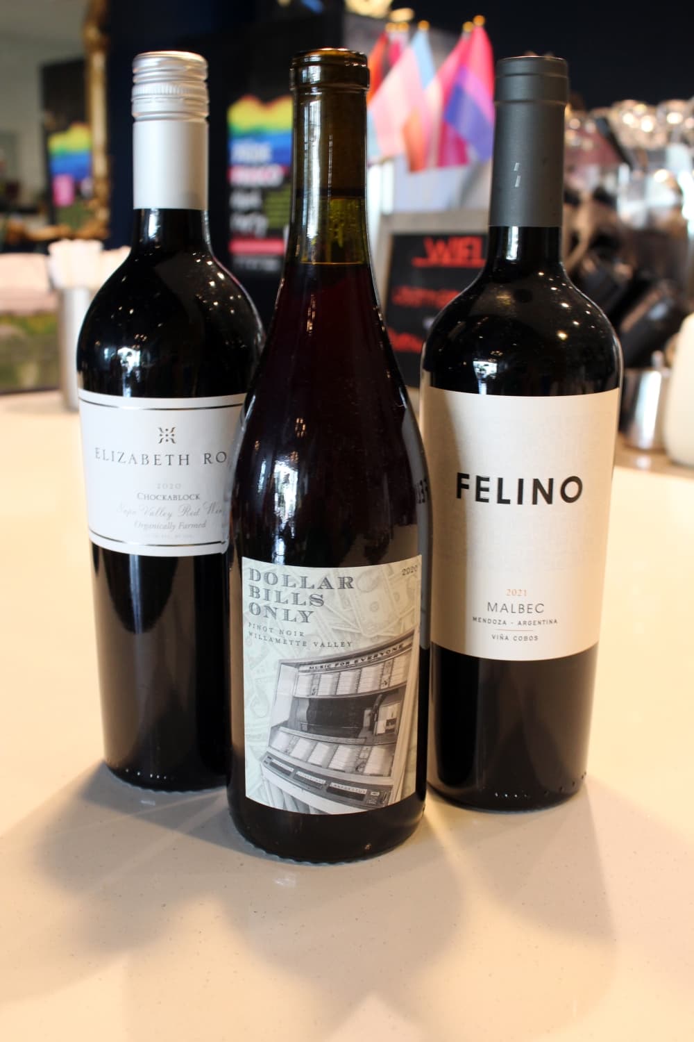 bottles of wine