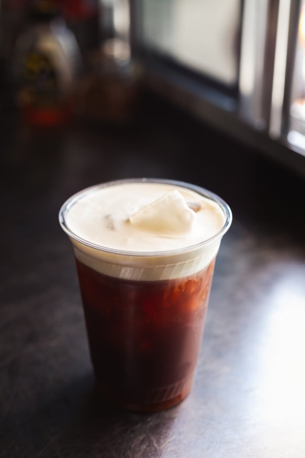 A seasonal "Autumns Up" cold brew includes a housemade bourbon caramel syrup and sweet foam.