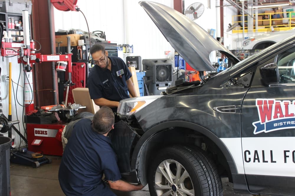 Honest-1 Auto Care offers oil changes, tune-ups, various types of repairs and more. (Destine Gibson/Community Impact)