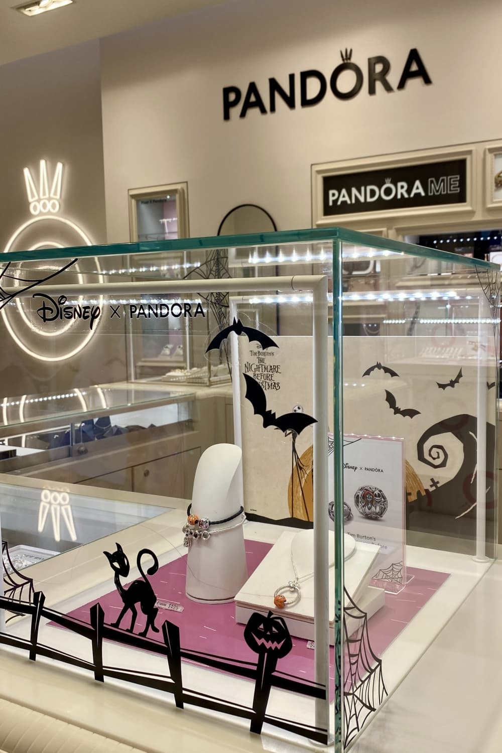 Pandora jewelry store at the Domain carries charms for occasions, including Halloween. (Sumaiya Malik/Community Impact)