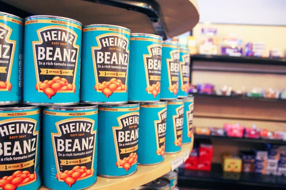 Goodwoods British Market offers a mix of staple British goods and unexpected items in stock. (Emily Lincke/Community Impact)