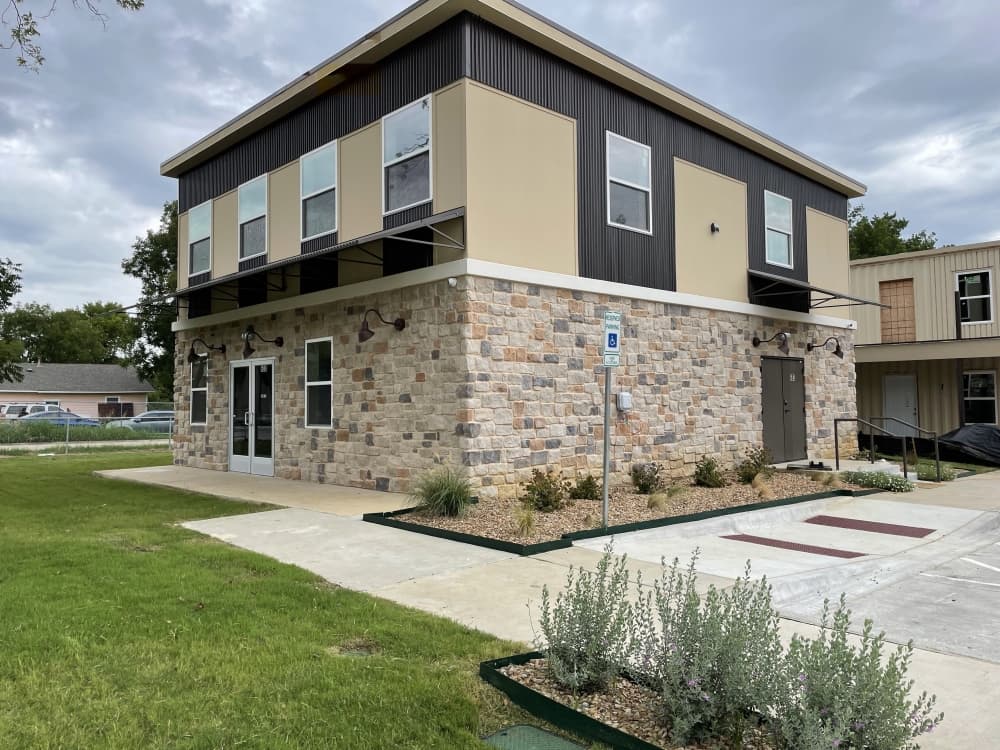The McKinney community’s activity center is nearly complete, barring some interior finishes. (Courtesy Boys & Girls Clubs of Collin County)
