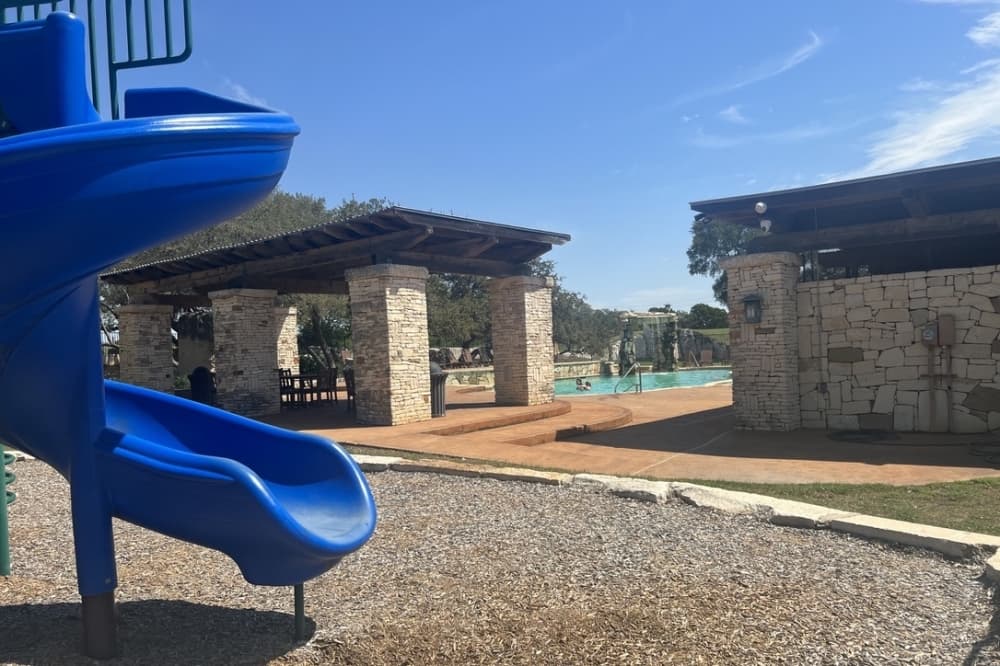 Other amenities include playgrounds, pools and a tennis court. (Zacharia Washington/Community Impact)