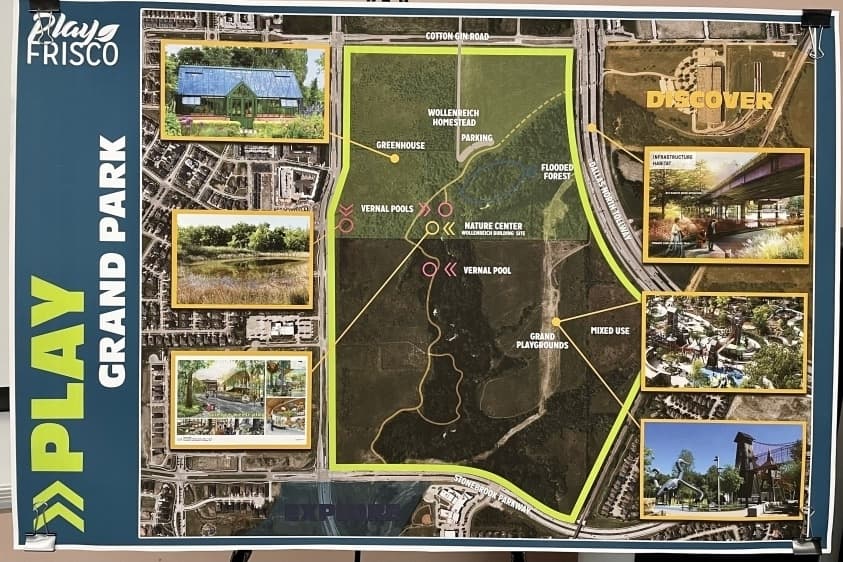 Frisco’s Grand Park to open Nov. 19 with new trail
