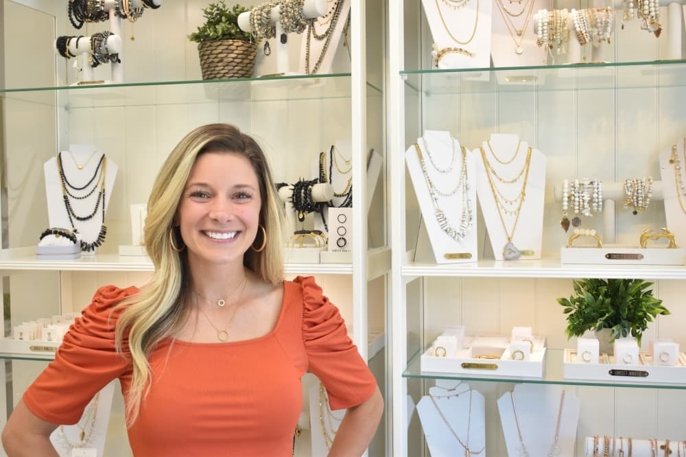 Owner Crystal Habel started Kinsley Armelle as a home-based business in 2016. (Lizzy Spangler/Community Impact)