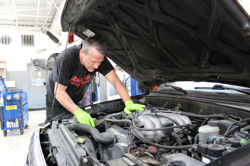 Automotive Tech Bart Goddard.