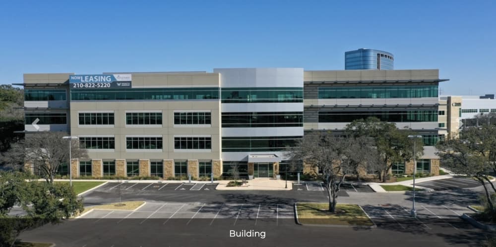 Local tech company Rackspace is slated to relocate its headquarters from the former Windsor Park Mall site in Windcrest to the RidgeWood Plaza II office building near San Antonio's Encino Park neighborhood. (Courtesy Worth and Associates)