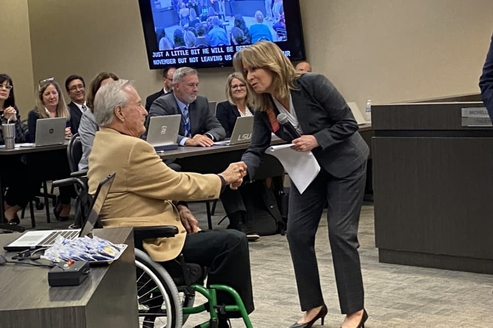 Clear Creek ISD honors League City Mayor Pat Hallisey ahead of his retirement
