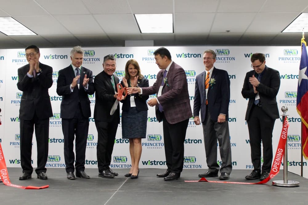 Members of the McKinney Economic Development Corp. and government were present for the event. (Shelbie Hamilton/Community Impact)