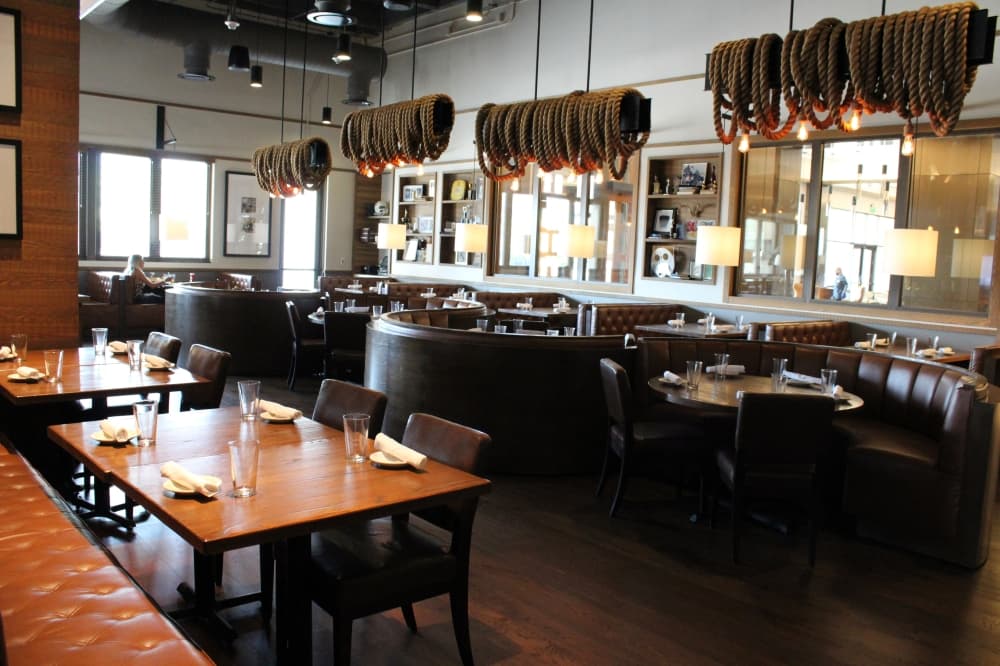 Neighborhood Services has indoor and outdoor dining areas. (Karen Chaney/Community Impact)