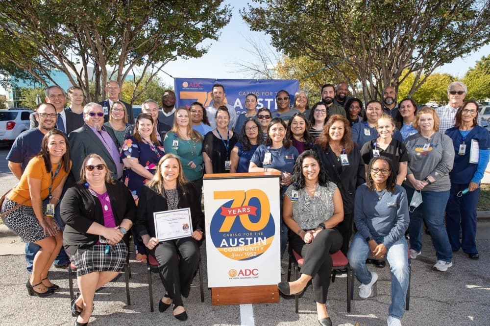 Austin Diagnostic Clinic celebrates 70 years of providing compassionate, patient-centric care to Central Texans