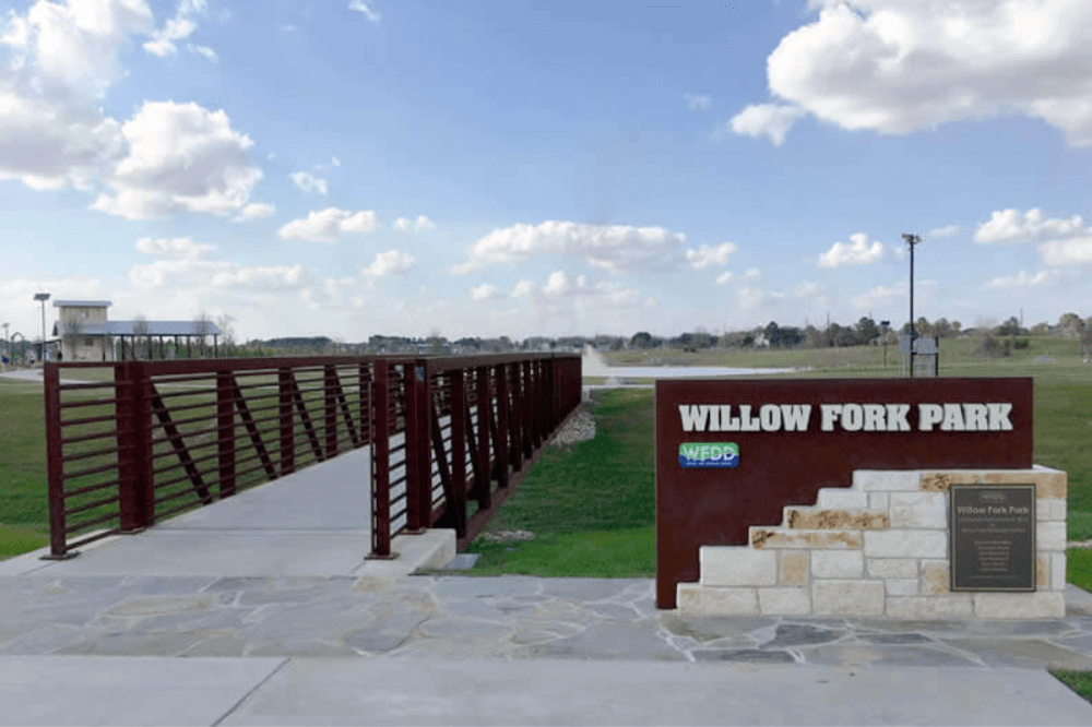 The Willow Fork Drainage District has completed 11 out of 14.5 miles of Willow Fork Park's bikeways extension from its trails project and will host a ribbon-cutting ceremony to celebrate Oct. 29. (Courtesy Willow Fork Drainage District)