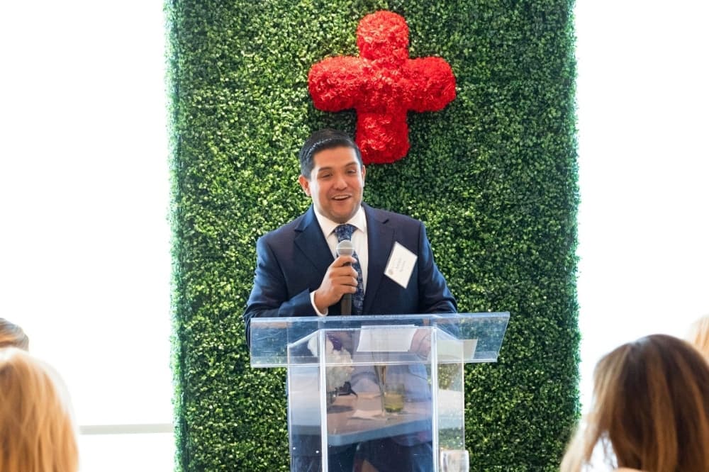 Adolph Aguirre named first executive director of the American Red Cross' DFW Metro West chapter