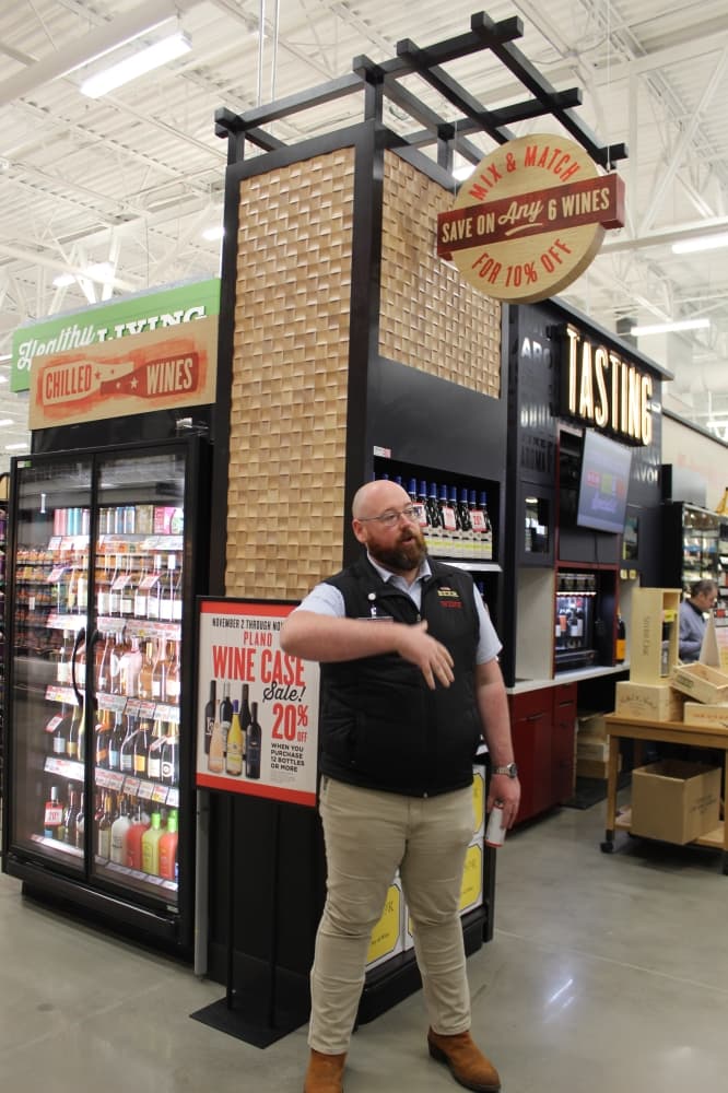man in store