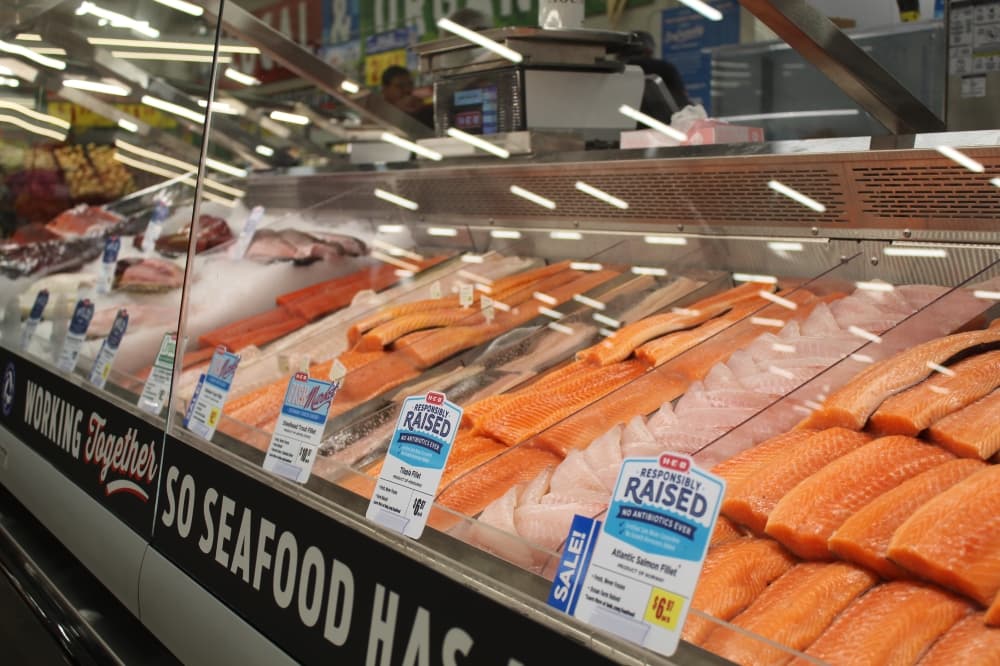 seafood in store