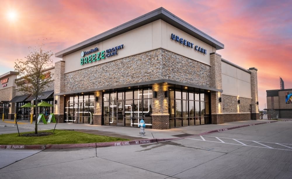 texas health breeze urgent care building
