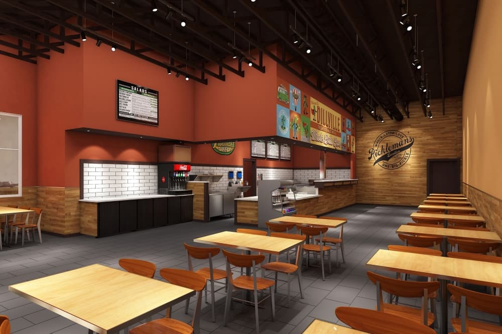 The McKinney restaurant will be the company's first Texas location. (Courtesy Pickleman's Gourmet Cafe)