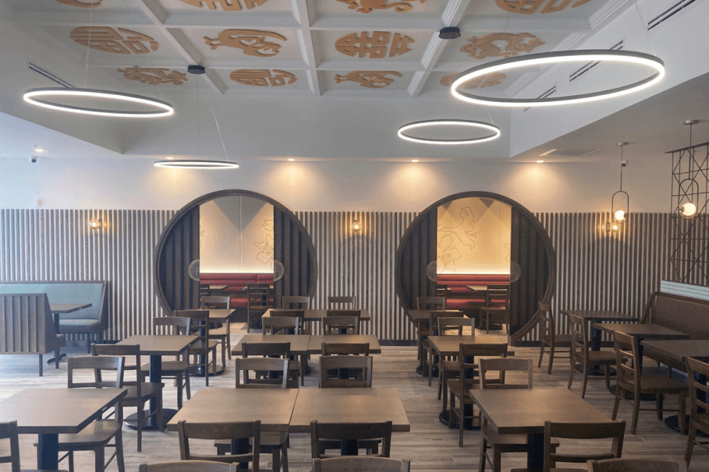 The Chinese eatery can seat around 120 customers and also has outside patio seating. (Courtesy Tim Ho Wan)
