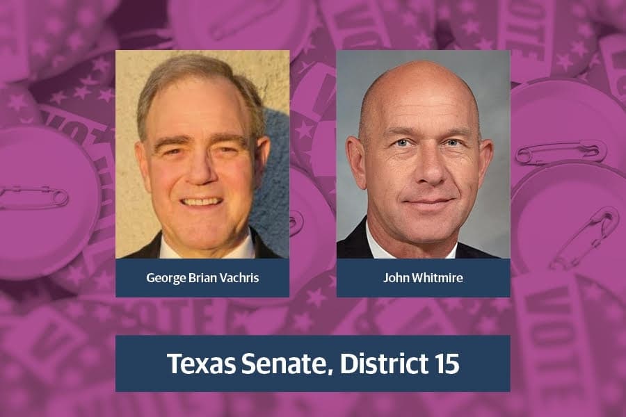 UPDATE: Incumbent Whitmire projected to win Texas Senate District 15 race over Vachris
