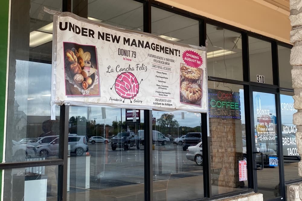 Donut 79 in Round Rock under new management as La Concha Feliz