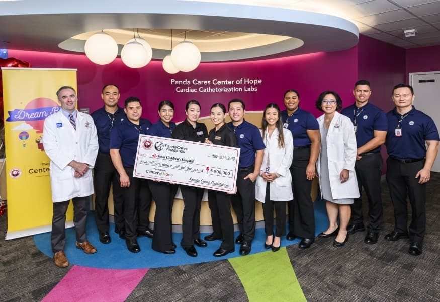 Panda Cares Center of Hope opens at Texas Children's Hospital's medical center site