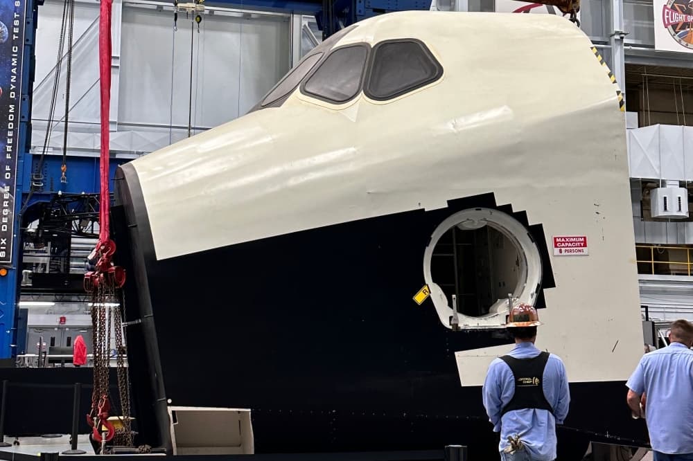 Lone Star Flight Museum displays NASA Crew Compartment Trainer
