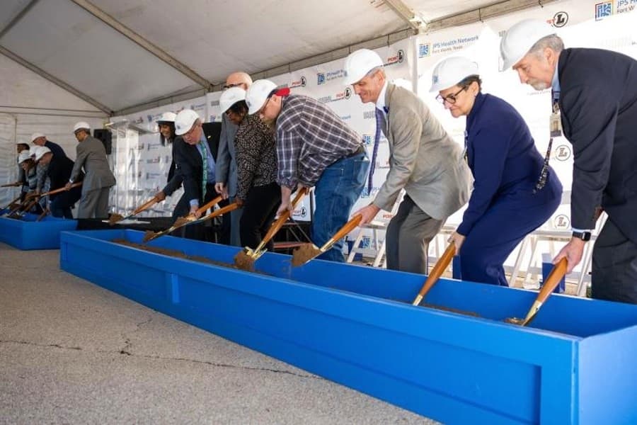 JPS Health holds groundbreaking for new psychiatric emergency center in Fort Worth