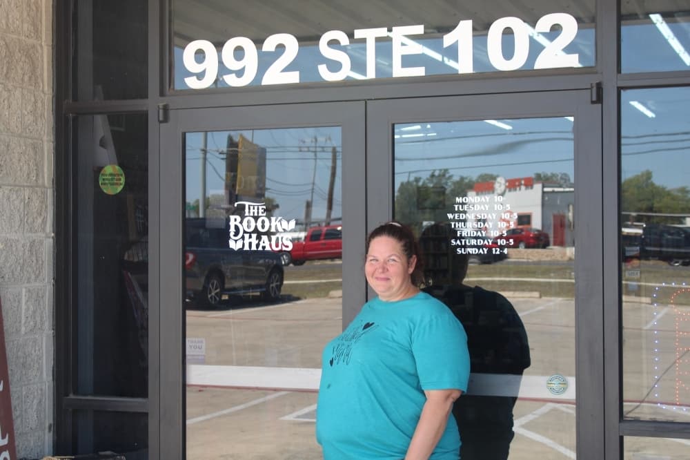 Owner Sabrina Caldwell opened The Book Haus in 2018.