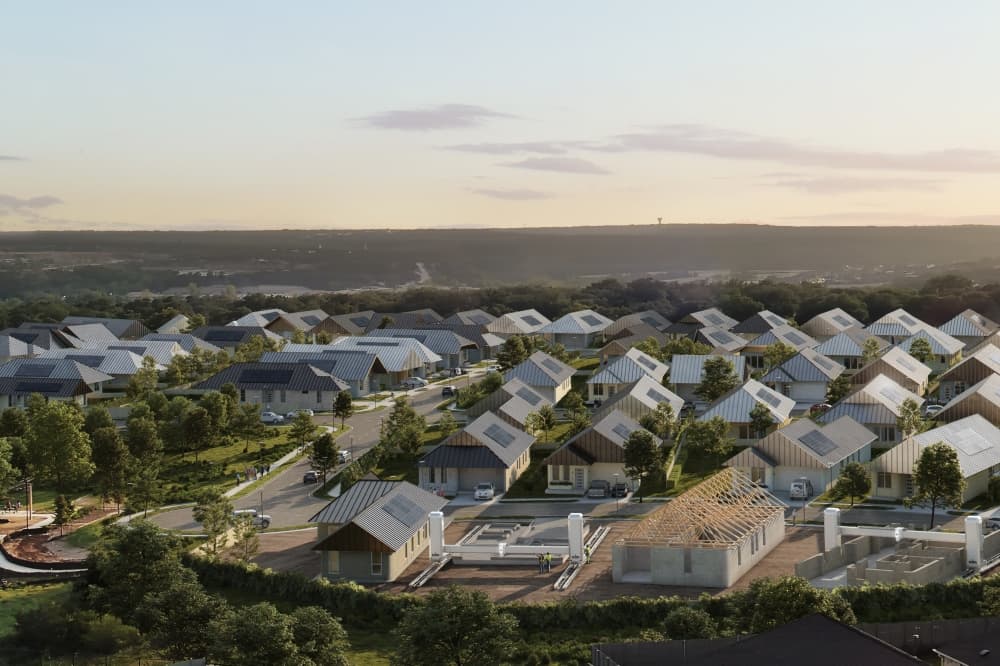 Homebuilder, technology company to bring 100 3D-printed houses to Georgetown’s Wolf Ranch community