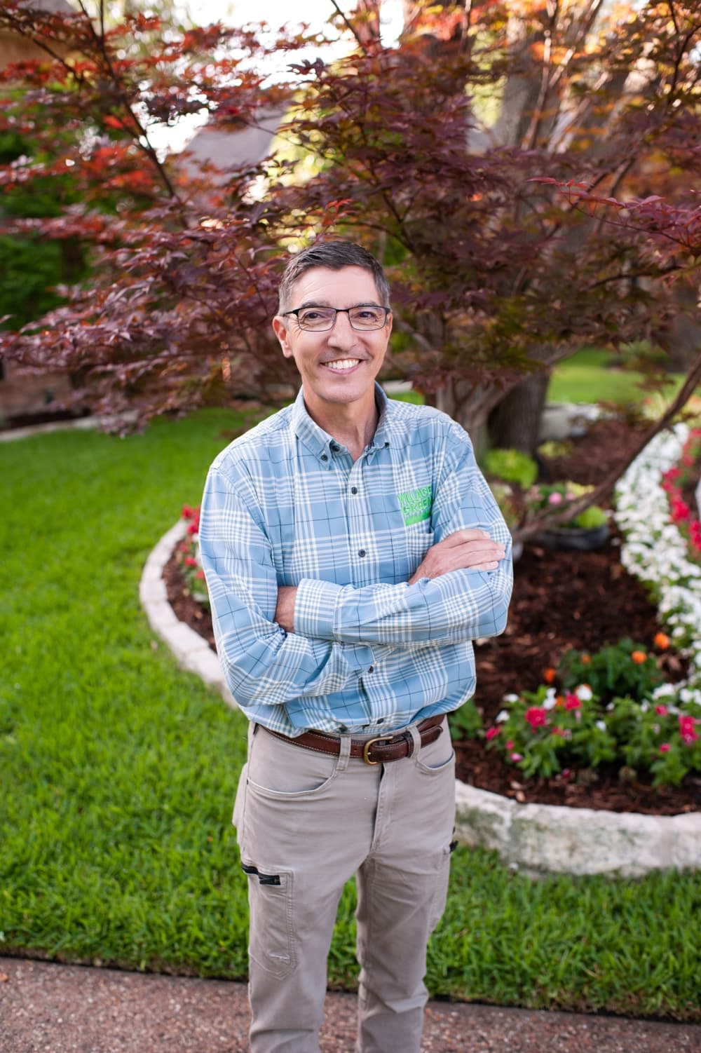 Ken Hyatt, owner of Village Green Lawn & Landscape.