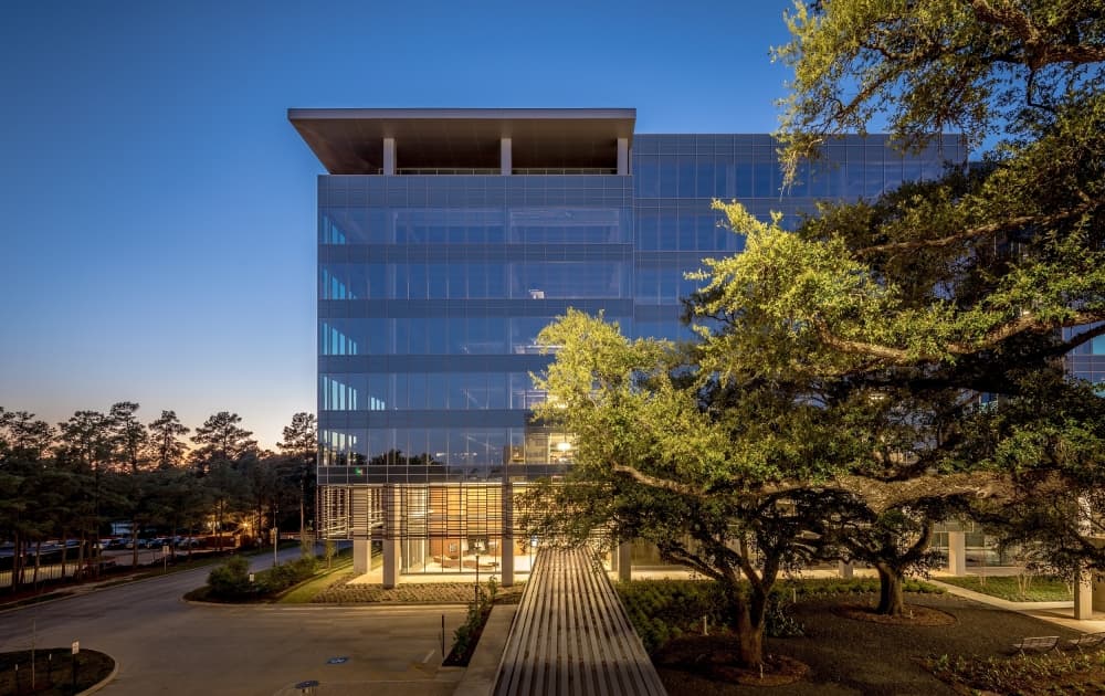 Wildwood Corporate Centre II is a 202,000-square-foot building constructed in 2016. (Courtesy CBRE Group)
