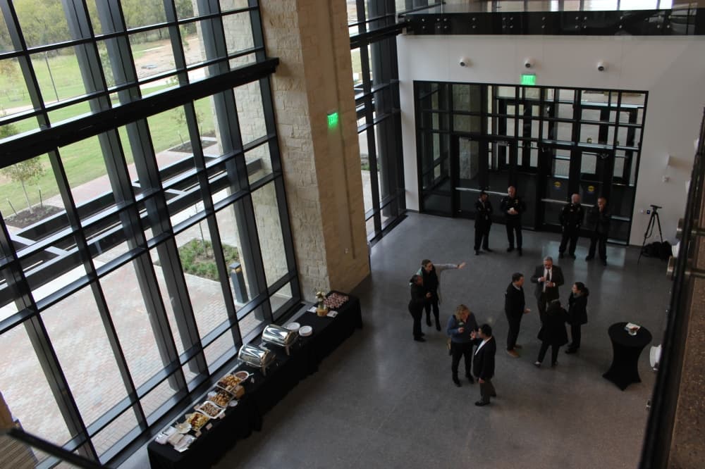 Frisco Landing is measured at 135,000 square feet and is four stories tall. (Colby Farr/Community Impact)