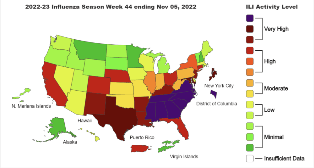 Texas health department anticipates more severe flu season